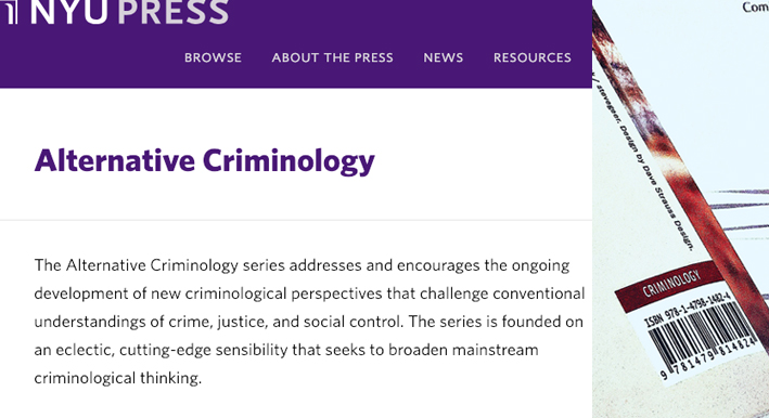 NYU Press alternative criminology screenshot